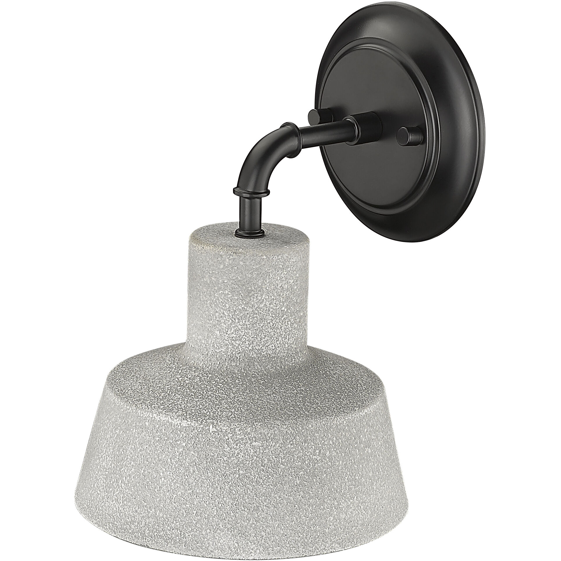 Lloyd 1 Light 10 inch Textured Cement Outdoor Wall Sconce